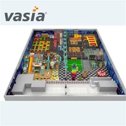 מגרש משחקים מקורה גדול