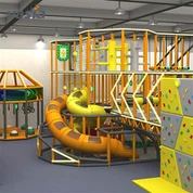 חדר כושר מקצועי לילדים מגרש משחקים רך מקורה