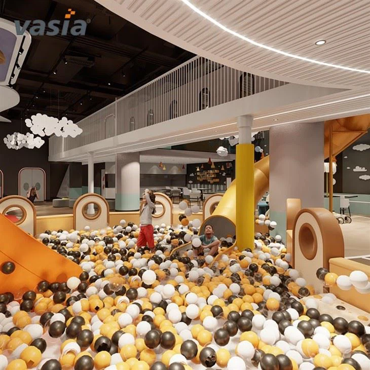 New Modern Theme Colorful Indoor Soft Playground
